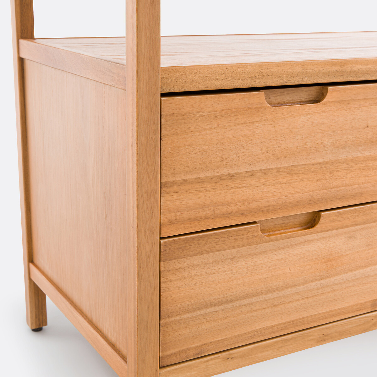 Meuble sous vasque en acacia L90 cm, Cheira acacia, LA REDOUTE INTERIEURS