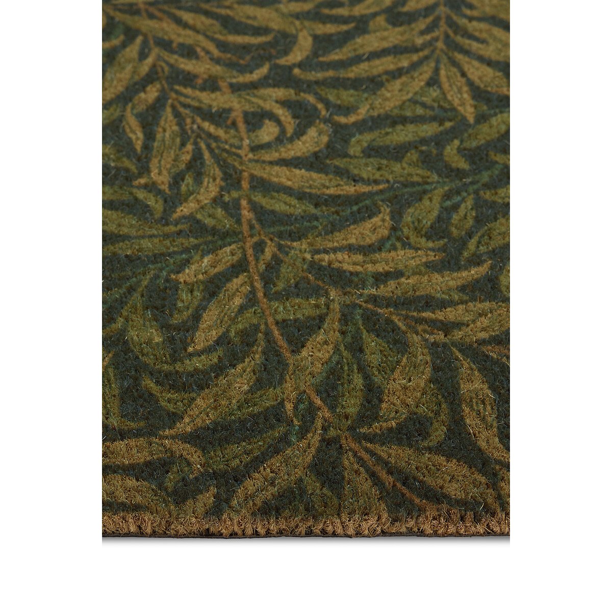 Willowbough Printed Coir Doormat green, MORRIS & CO.