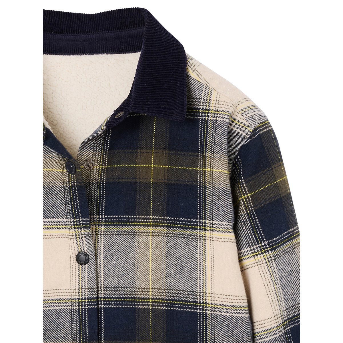 Chemise manches longues marine, VERTBAUDET