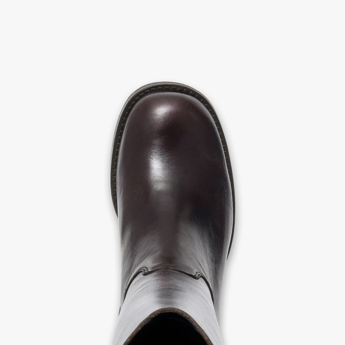 Botte À Talon en cuir FIONA marron marron fonce, BOCAGE