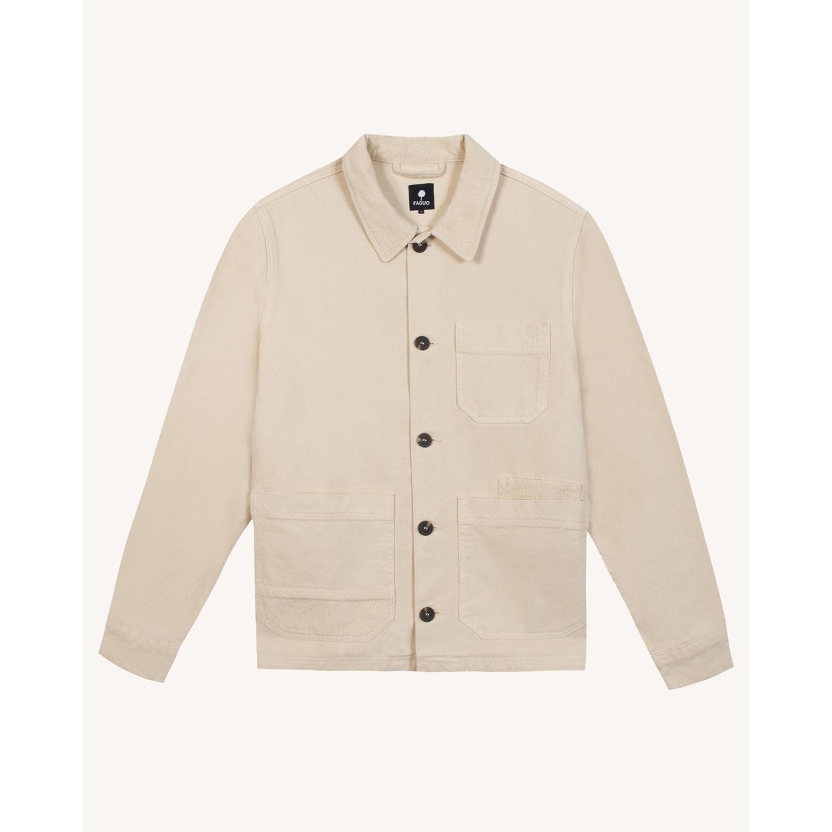 Veste coton GAVRE écru, FAGUO