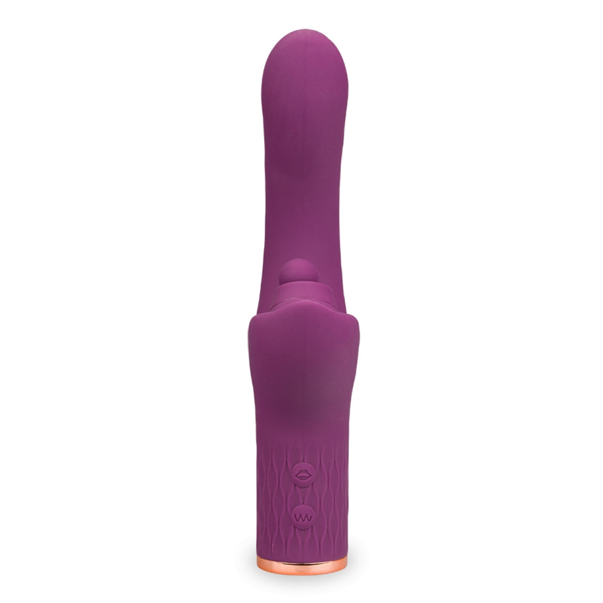 Vibromasseur puissant rabbit triple stimulation Funky violet foncé, LOVE AND VIBES
