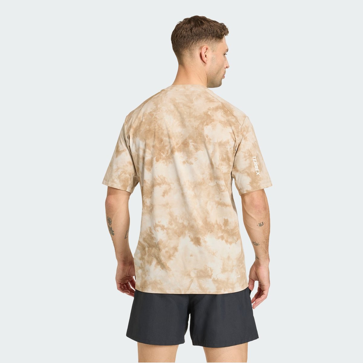 T-Shirt Terrex Multi Spray Dye T-Shirt Terrex Multi Spray Dye beige / cardboard, adidas Performance