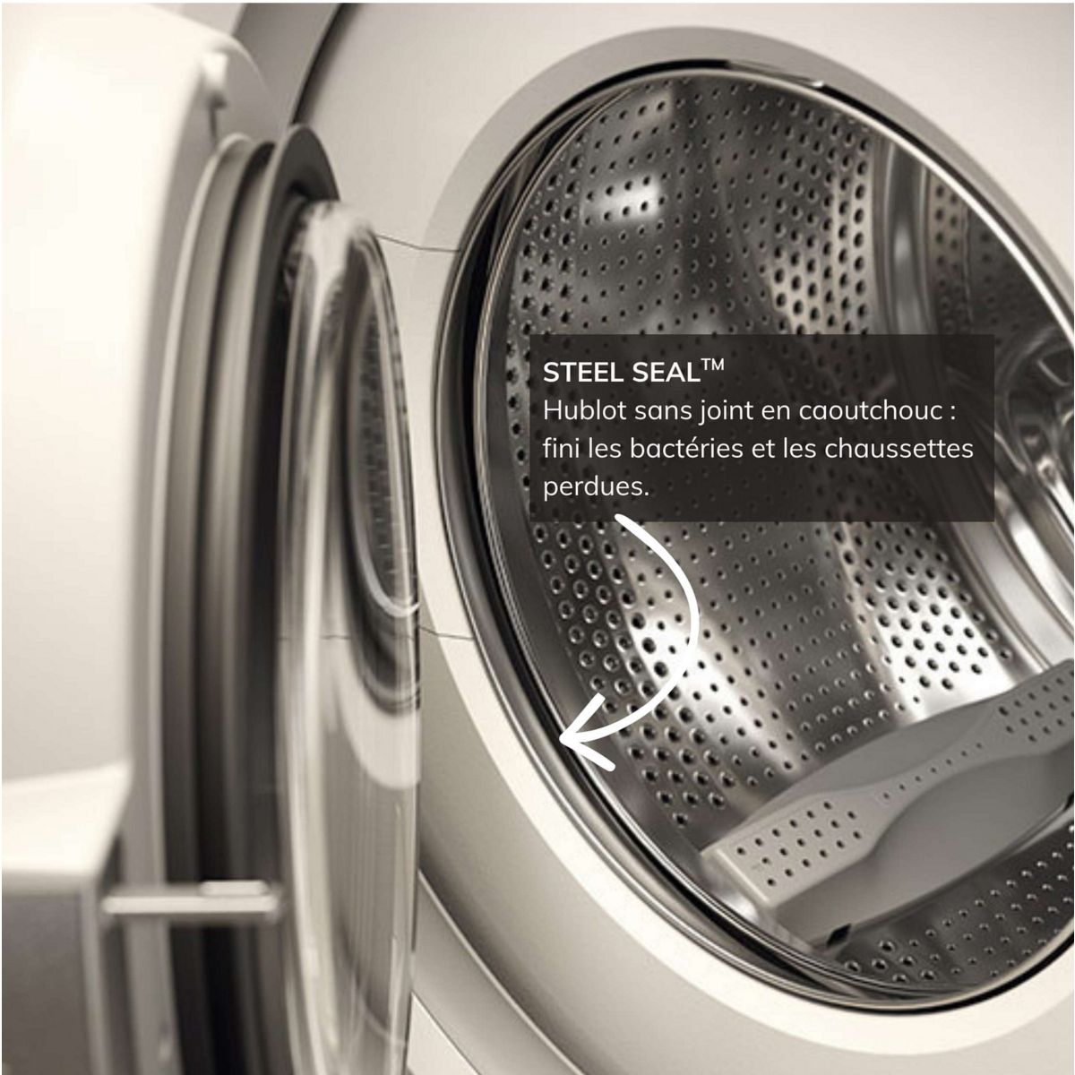 Lave linge hublot W3096RW couleur unique, ASKO