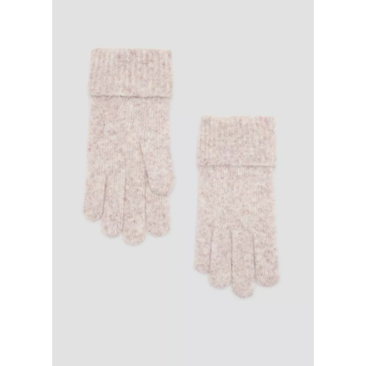 Gants en laine mélangée sable, MANGO KIDS