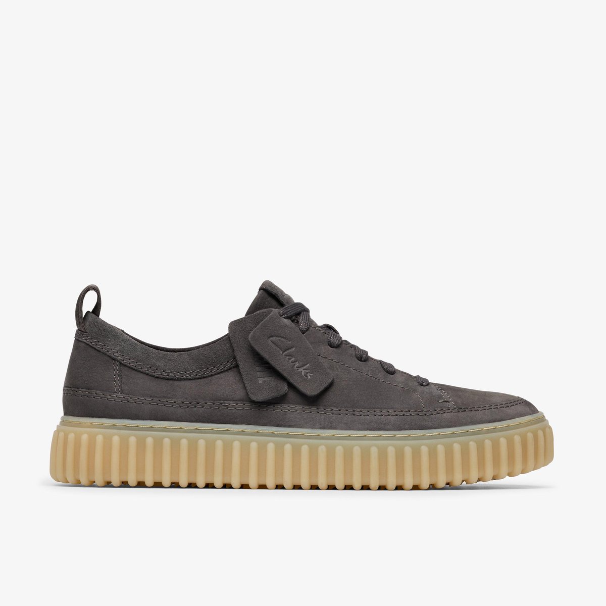 Derbies richelieus Nubuck TORHILL LACE gris, CLARKS