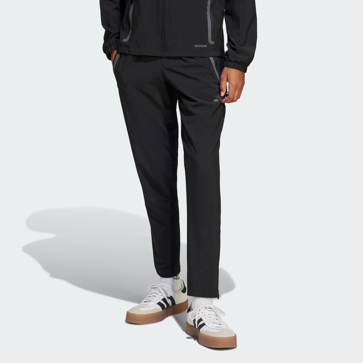Pantalon de voyage Real Madrid Tiro 25 Competition Vis Tech Enfants black, adidas Performance