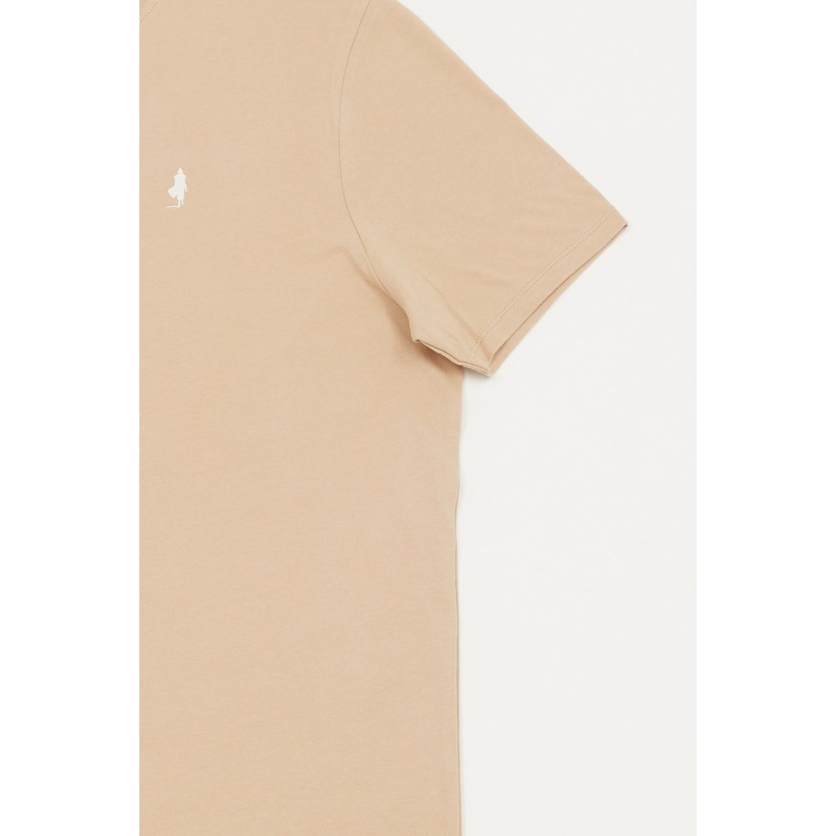 Tee shirt uni léger beige, MCS
