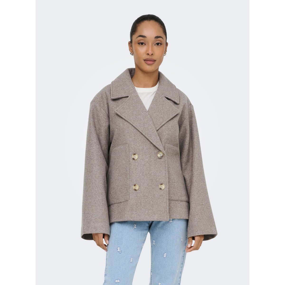 Veste taupe gray, ONLY