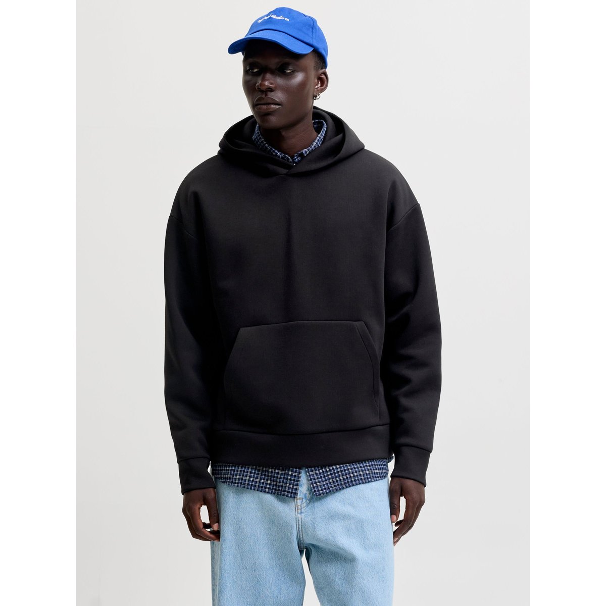 Sweat À Capuche black 1, JACK & JONES