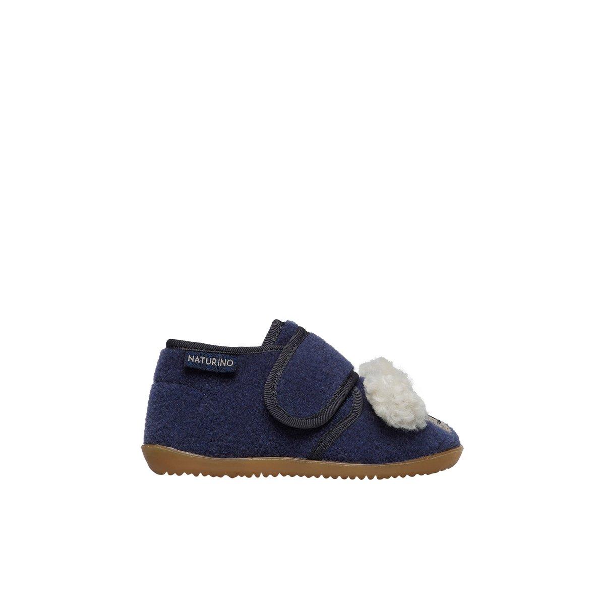 Pantoufles en tissu BIDAIM marine, NATURINO