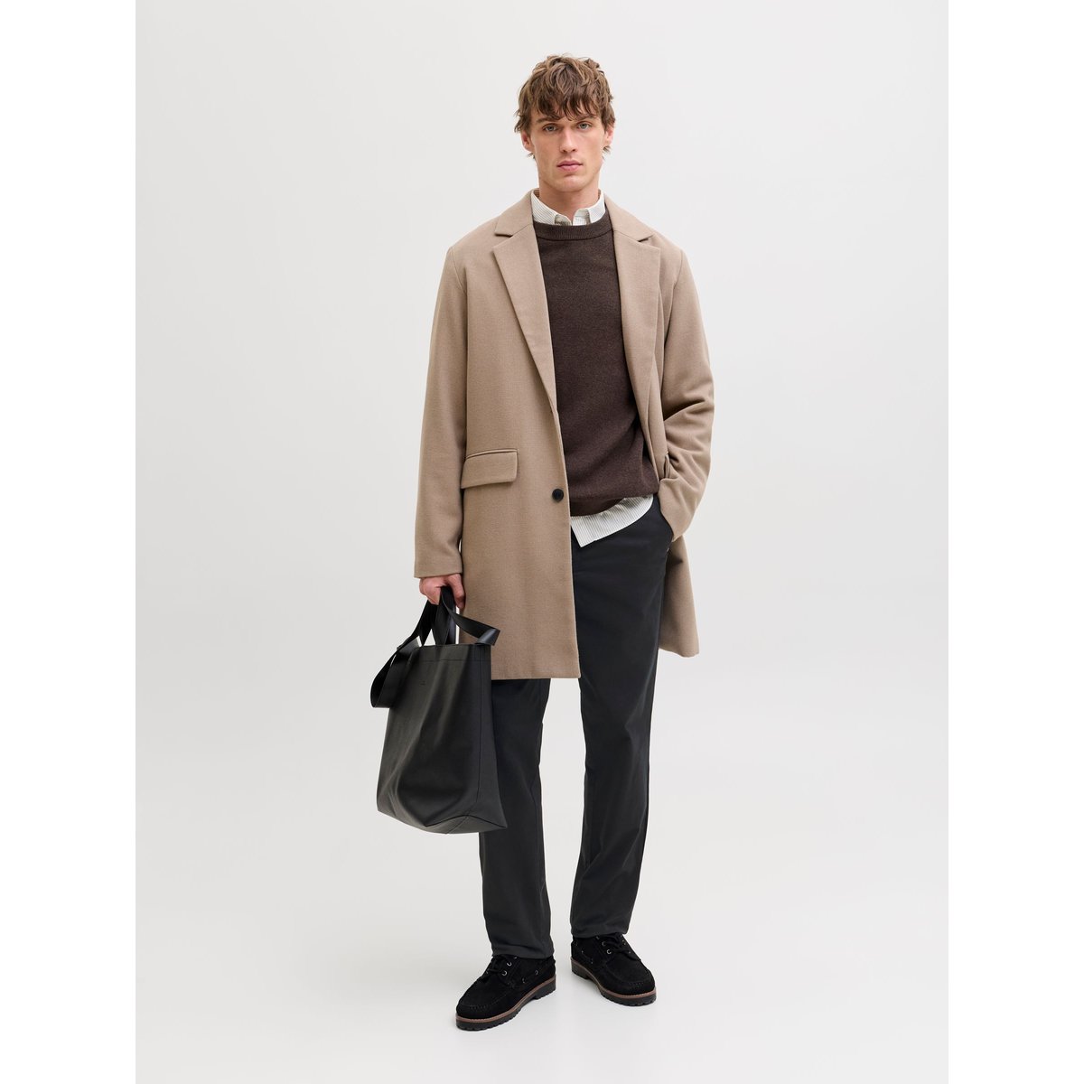 Pantalon chino, VANCE noir, JACK & JONES