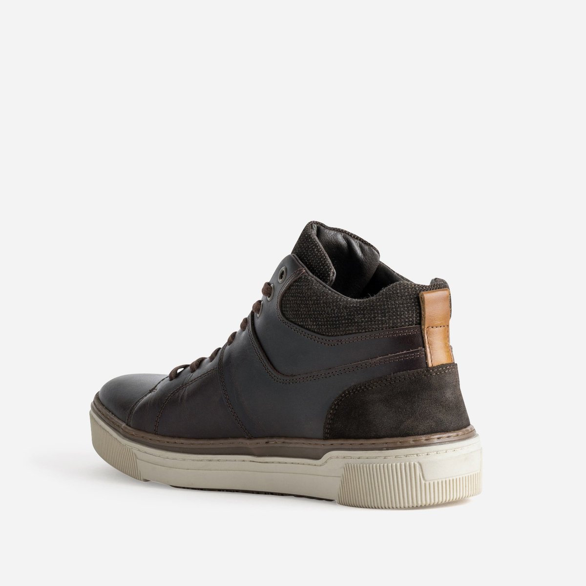Basket en cuir PHILIP marron, ERAM