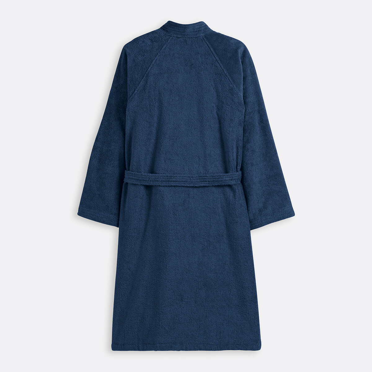 Peignoir éponge col kimono personnalisé, Haxel bleu marine, LA REDOUTE INTERIEURS