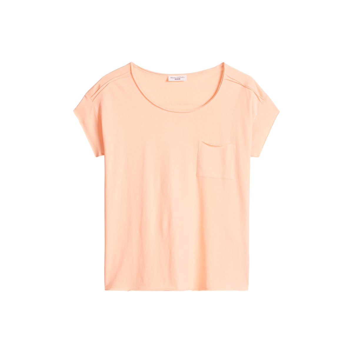 T-shirt ample en coton organique rose pale, MARC O’POLO DENIM