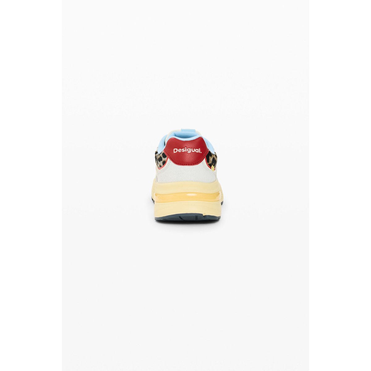 Baskets runner en cuir multicolore, DESIGUAL