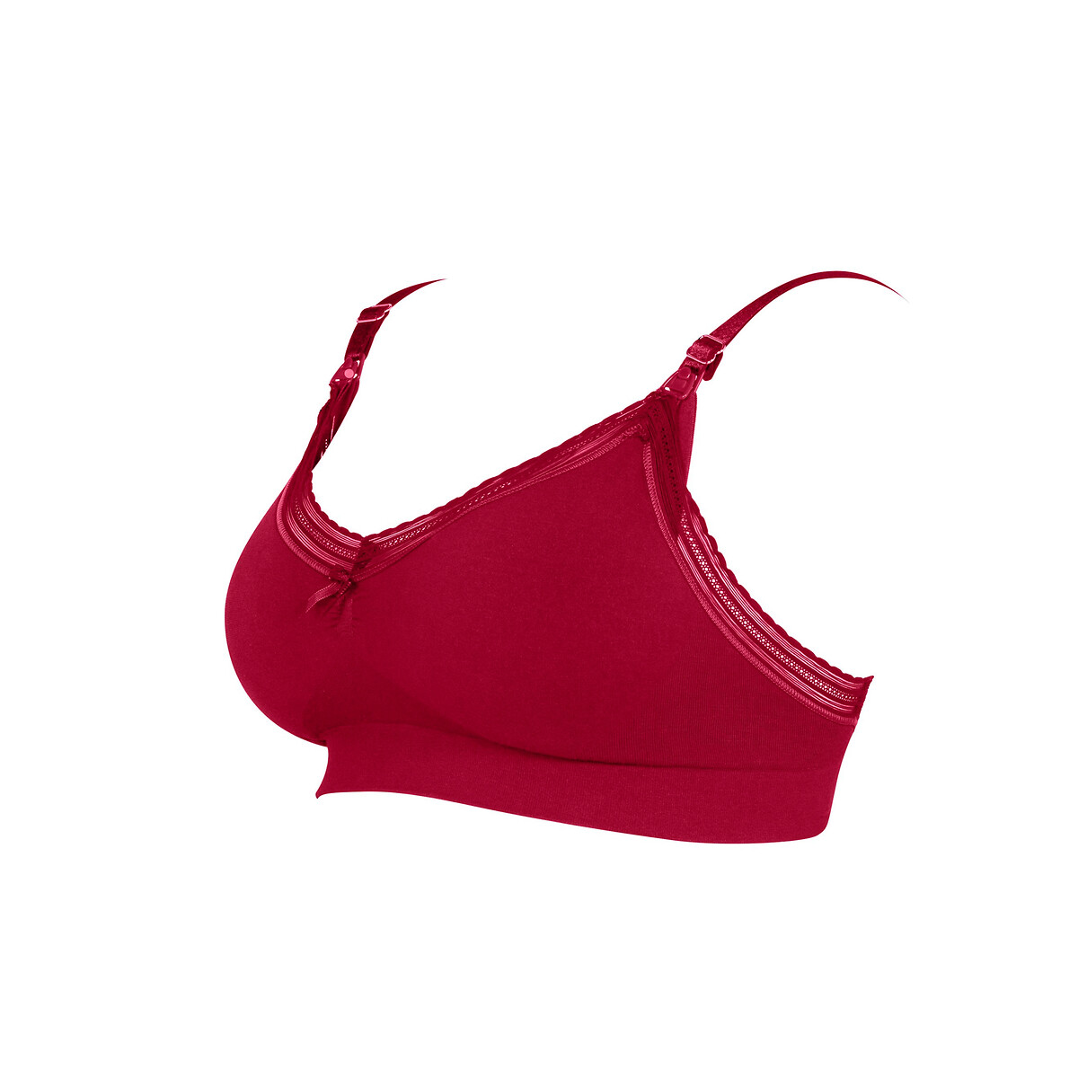 Brassière de grossesse et d'allaitement Milk bordeaux, CACHE COEUR