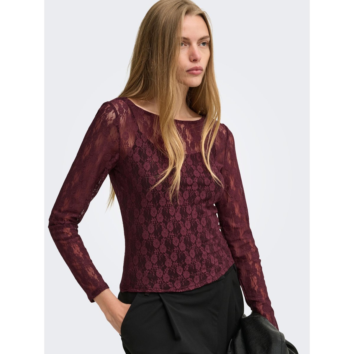 Top marron - decadent chocolate 1, ONLY