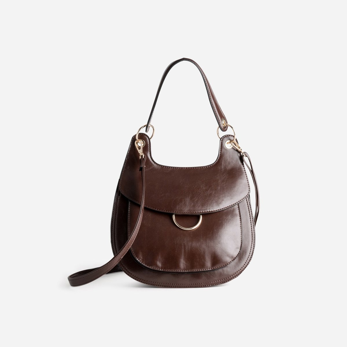 Sac Besace PAMPALII marron, ERAM