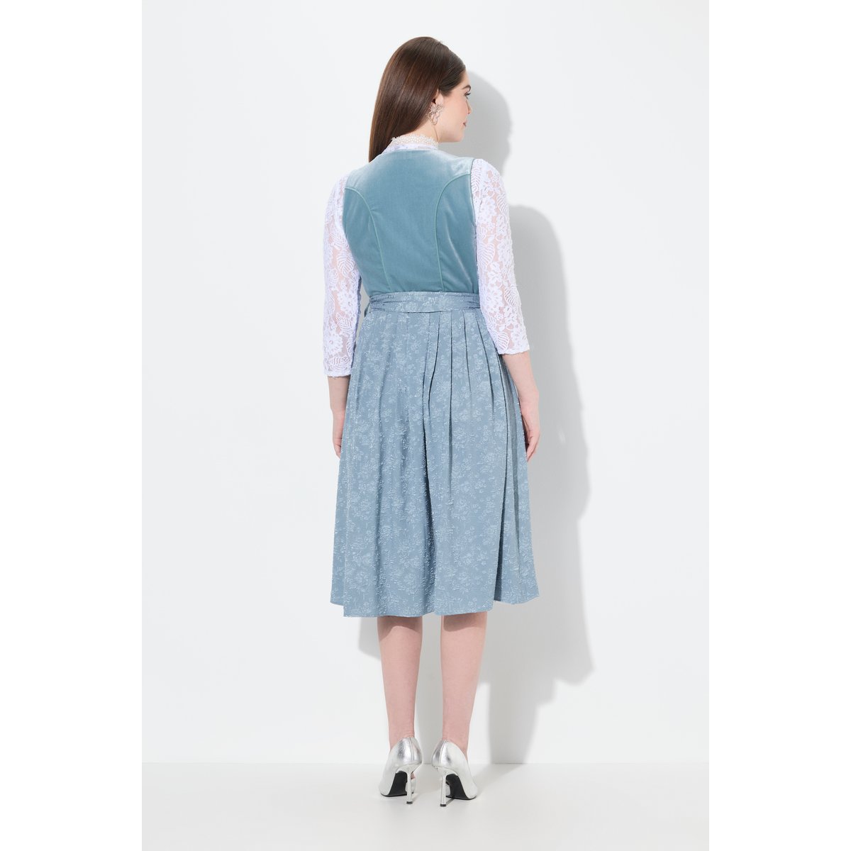 Dirndl sans manches bleu glacier, ULLA POPKEN