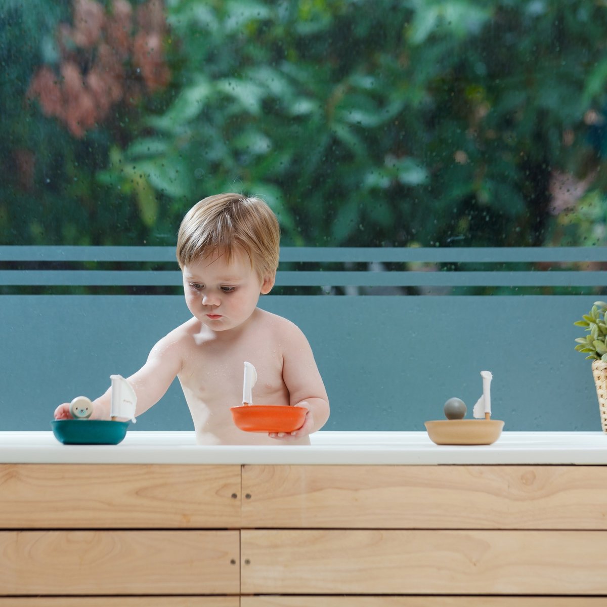 Bateau ours polaire v002226, PLAN TOYS