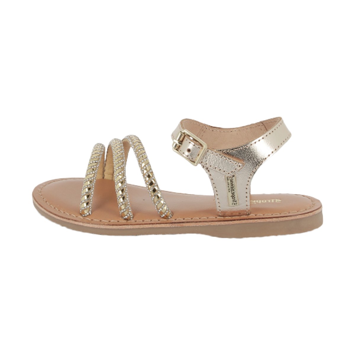 Sandales Cuir Les Tropeziennes Par Belarbi Bibigirl or, LES TROPEZIENNES PAR M.BELARBI