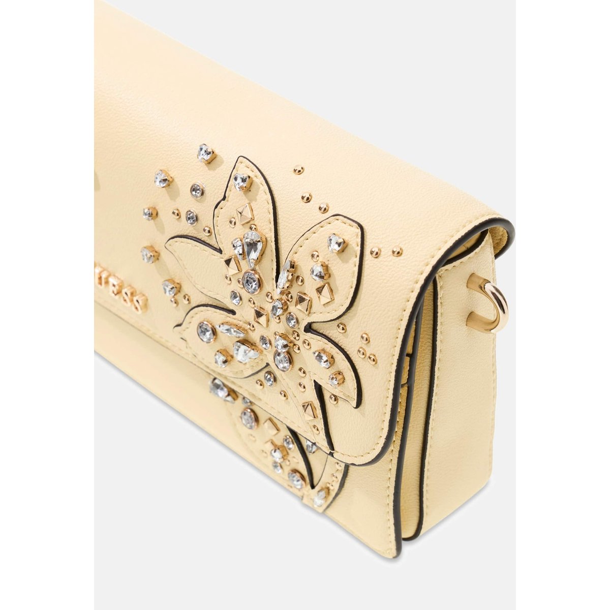 Sac À Bandoulière Sadie À Strass jaune, GUESS