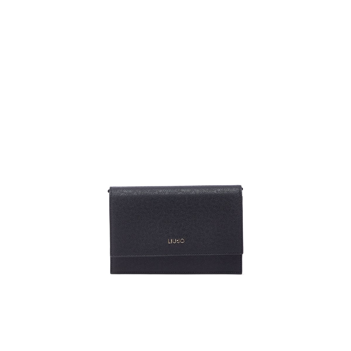 Sac à bandoulière format mini noir, LIU JO