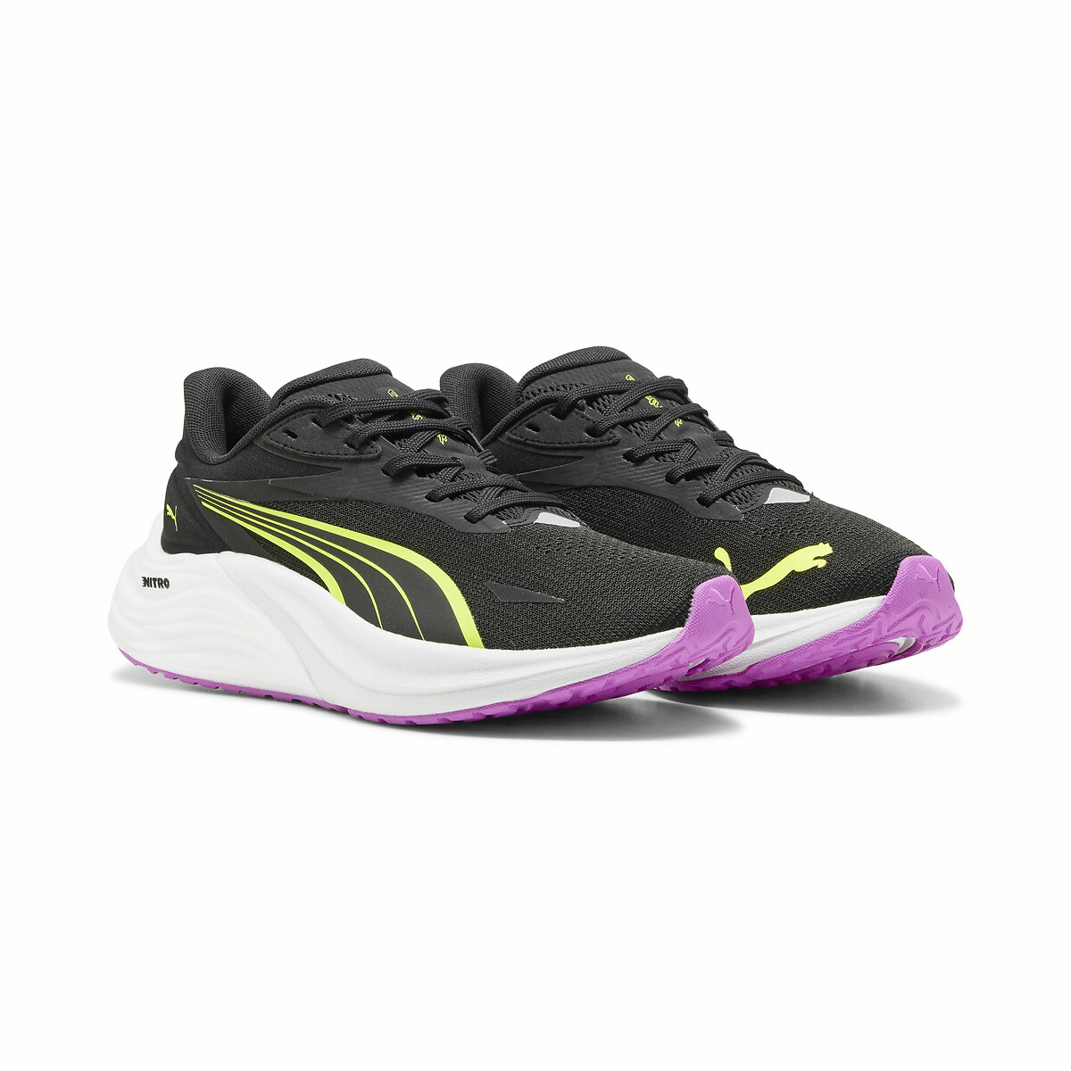 Baskets Electrify Nitro 4 noir/jaune, PUMA