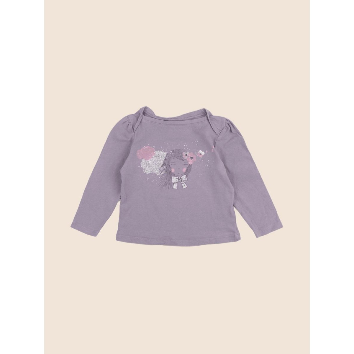 Tee-shirt - Très bon état violet, VERTBAUDET