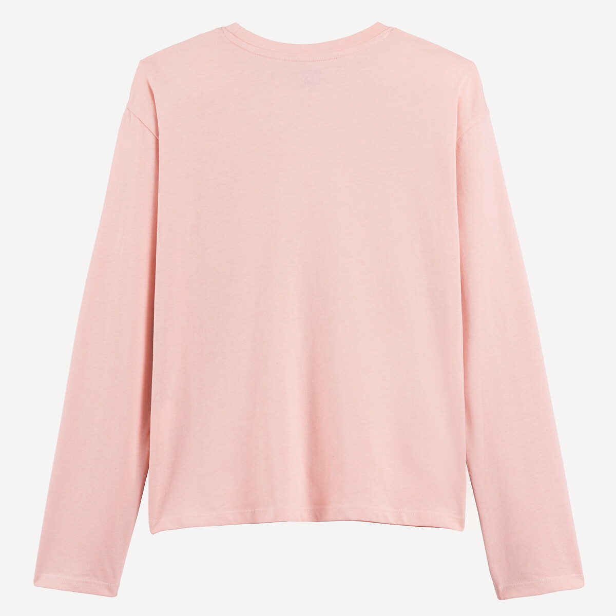 T-shirt manches longues, imprimé camping rose, LA REDOUTE COLLECTIONS