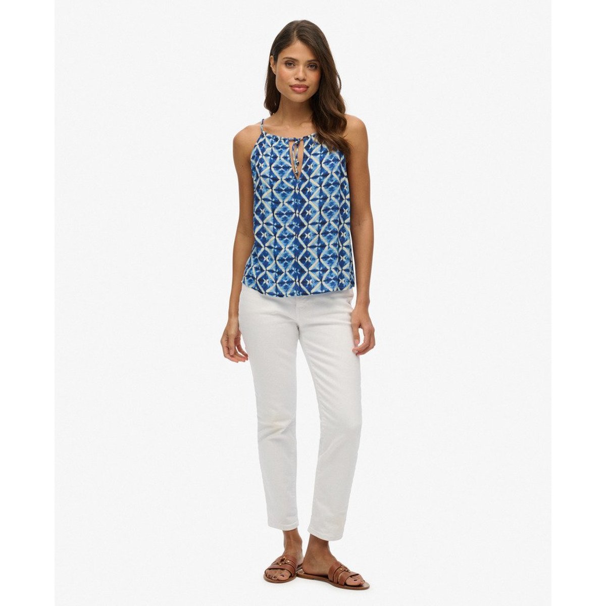 Top Cami Beach bleu, SUPERDRY