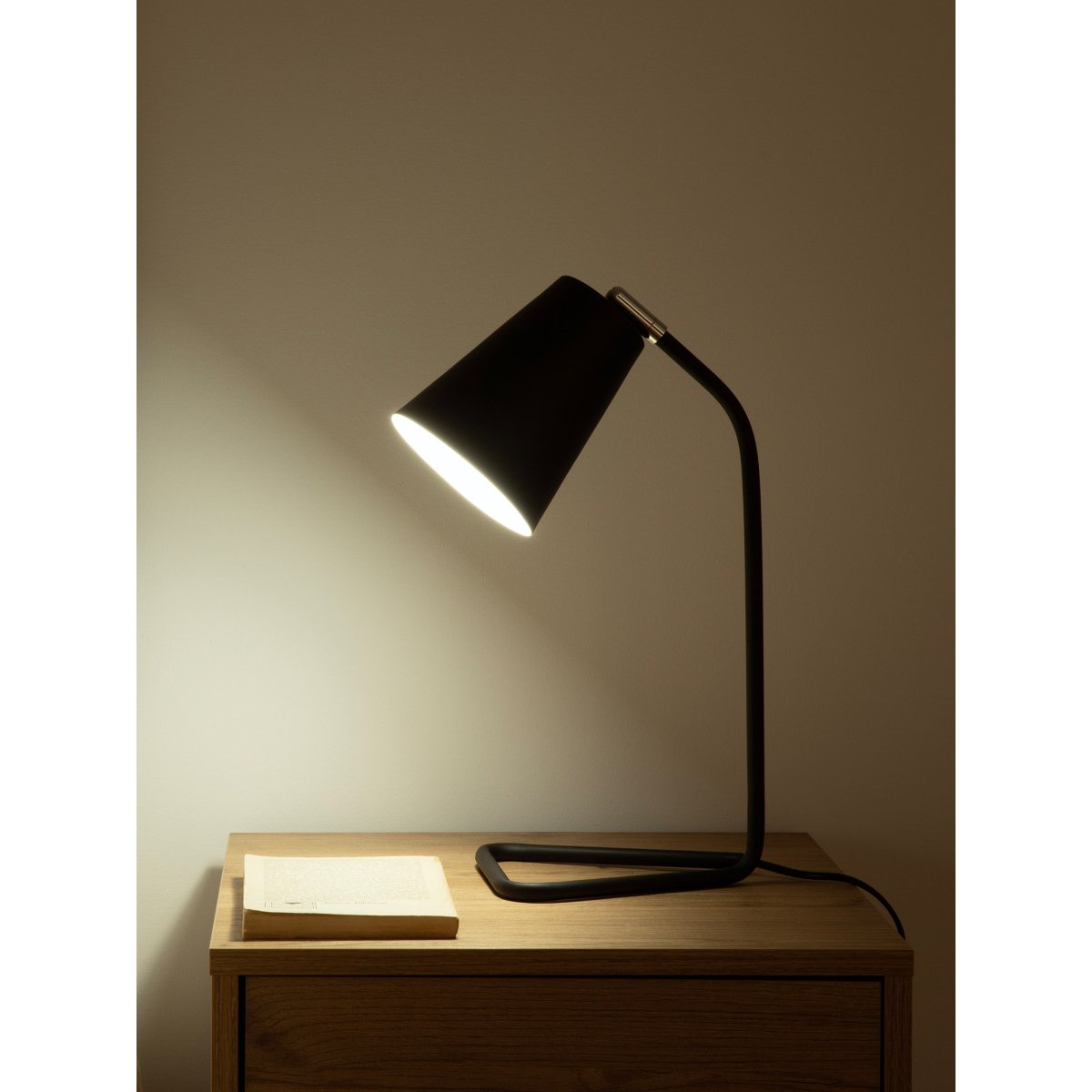 Lampe de table - ZIG noir, KENAY