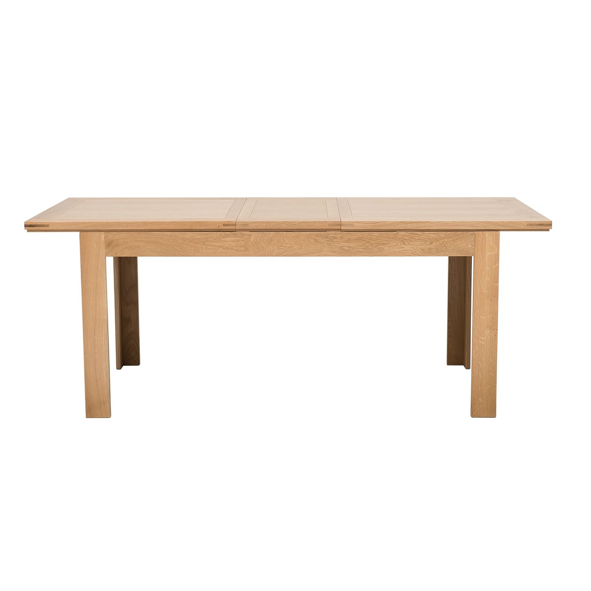 Table rectangulaire extensible en chêne clair L160/240 - BOSTON bois clair, HELLIN, DEPUIS 1862