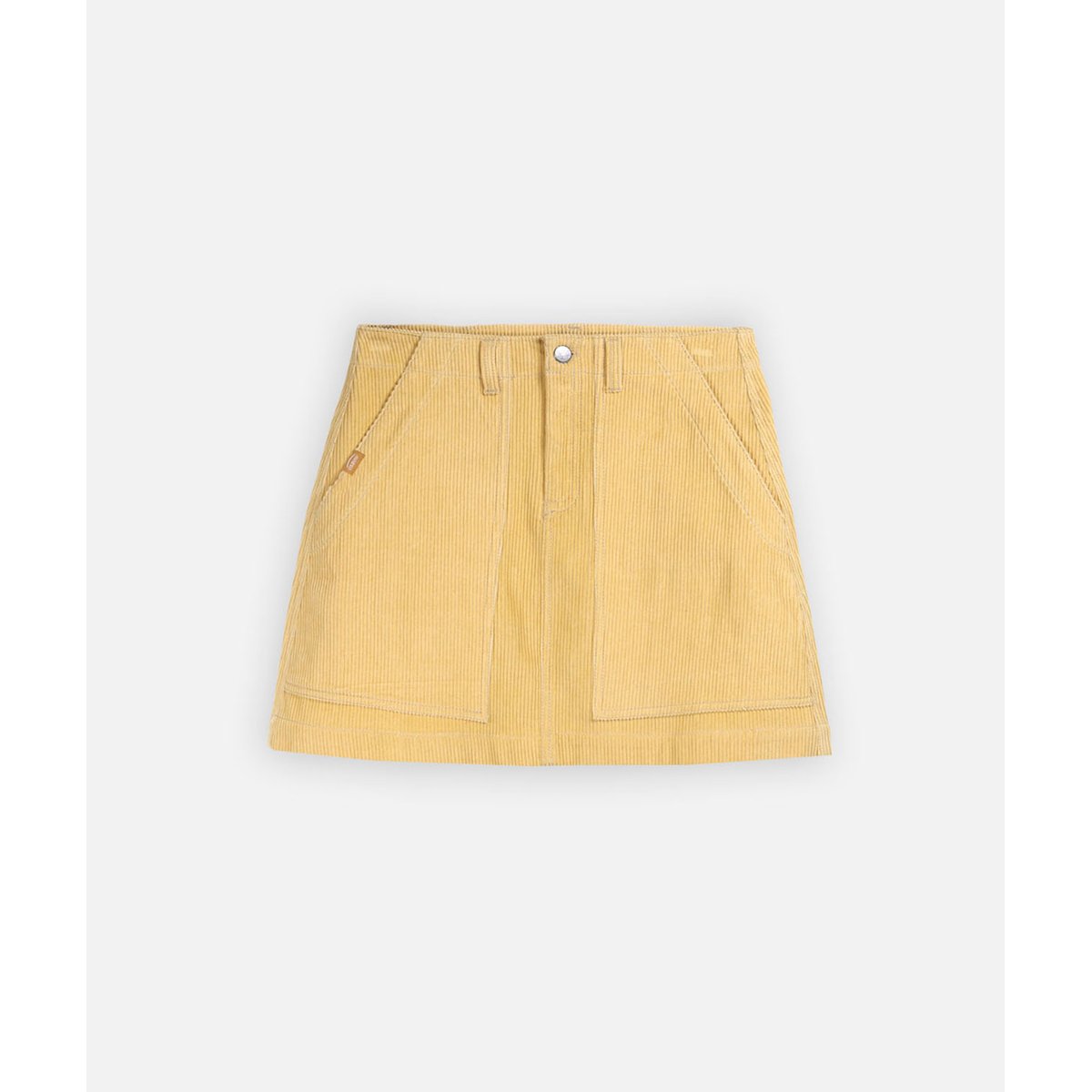 Mini jupe CORD lazy yellow, OXBOW