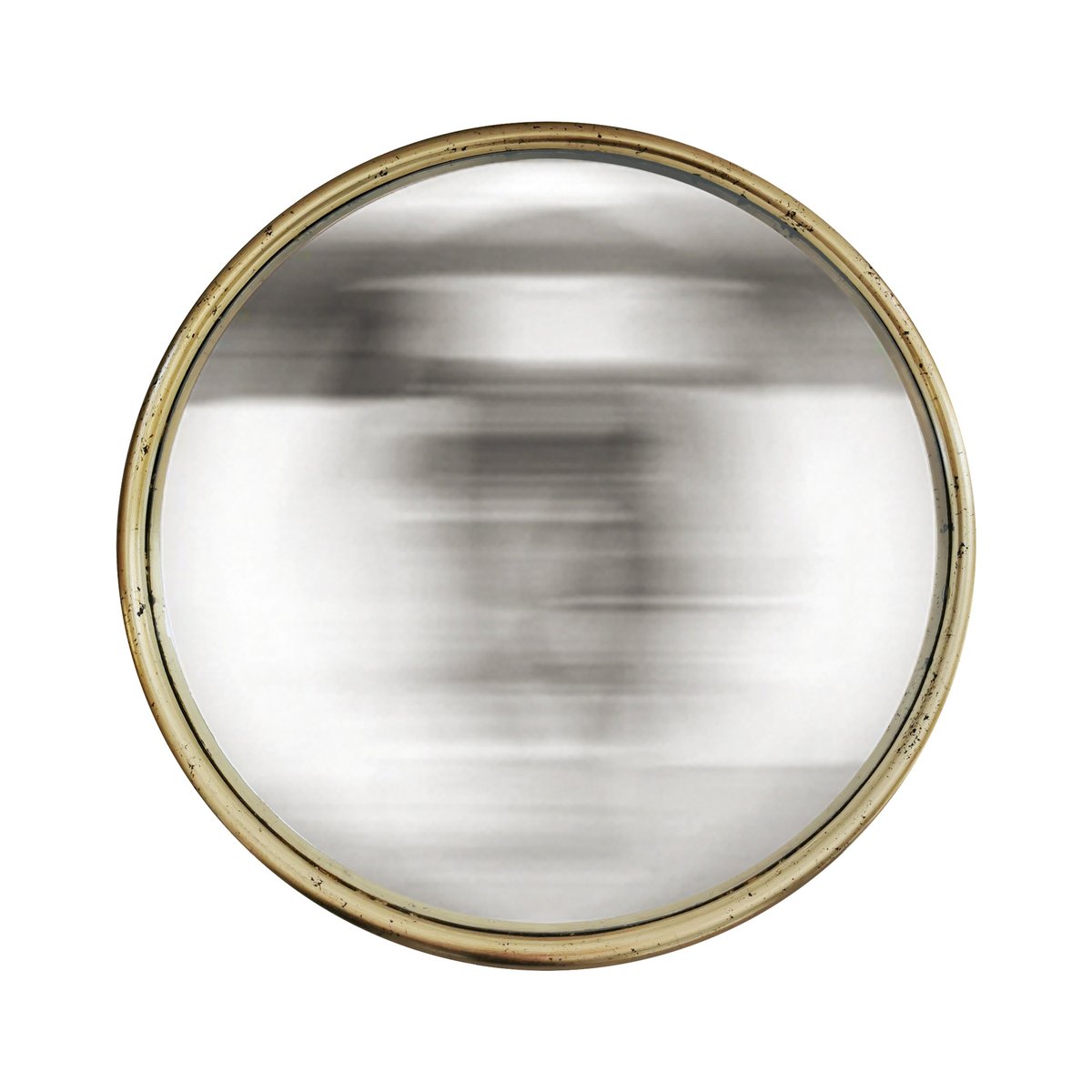 Miroir rond convexe bords fins 80 cm or, EMDE