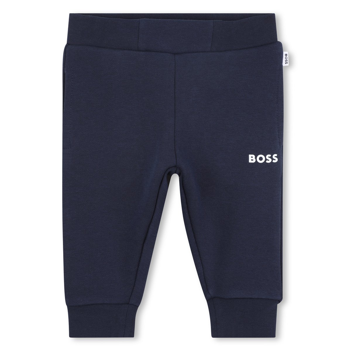 Pantalons de jogging en polaire bleu cargo, BOSS KIDSWEAR