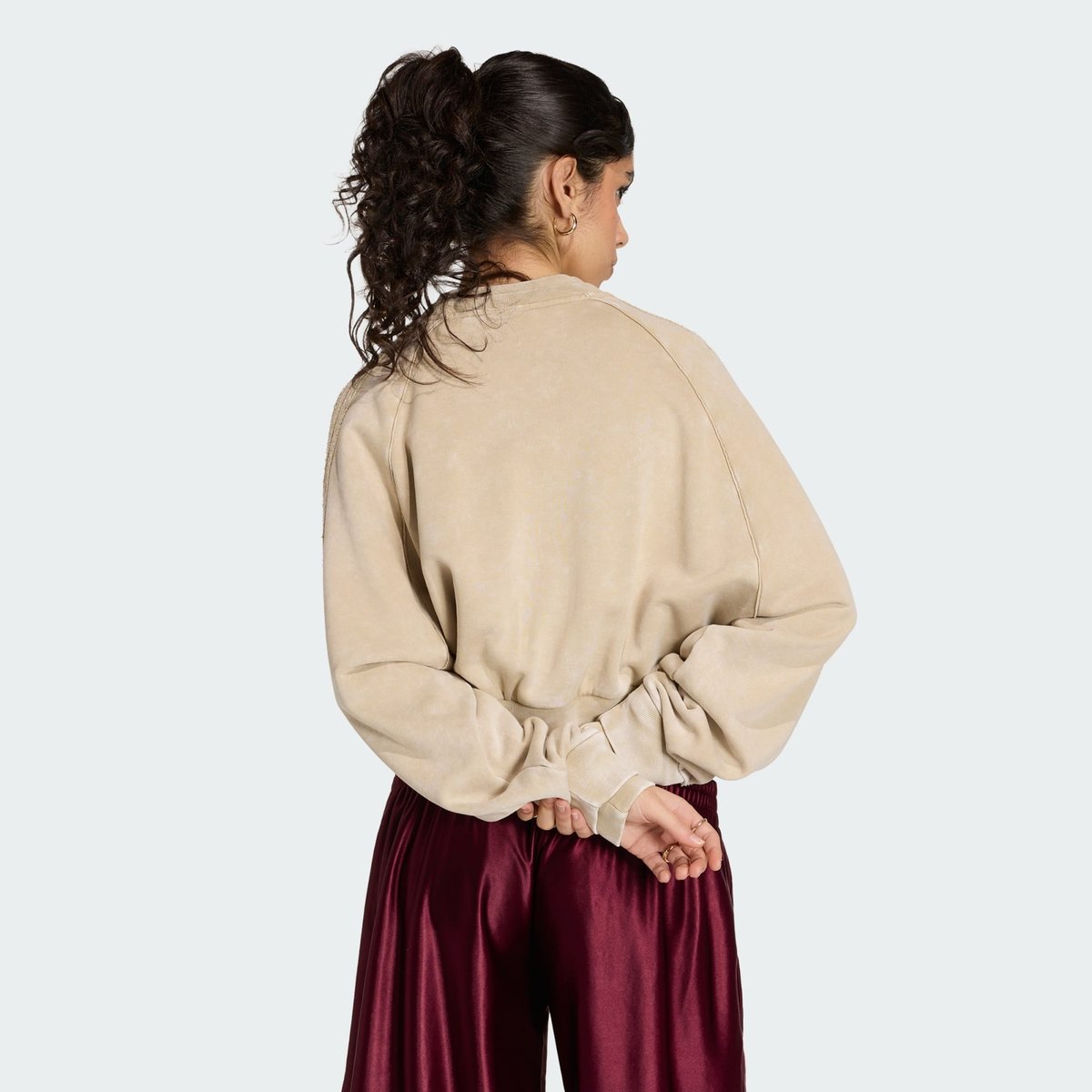 Veste De Survêtement Cropped Double Couche Sst Veste De Survêtement Cropped Double Couche Sst khaki three, adidas Originals