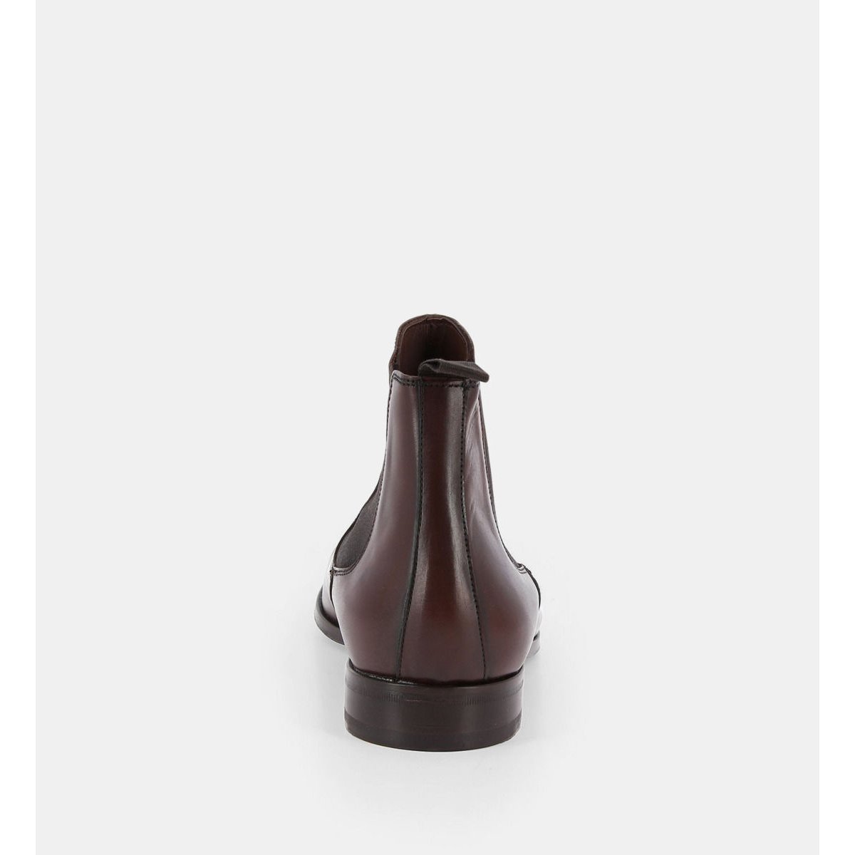 Boots chelsea auteuil cuir marron, COMPTOIR GL
