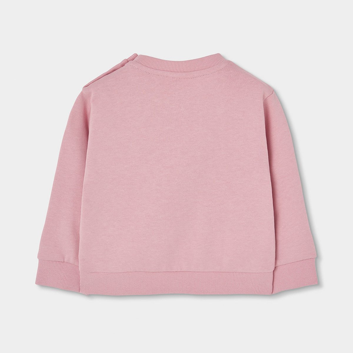 Ensemble fille en maille imprimé fleurs pink, BOBOLI