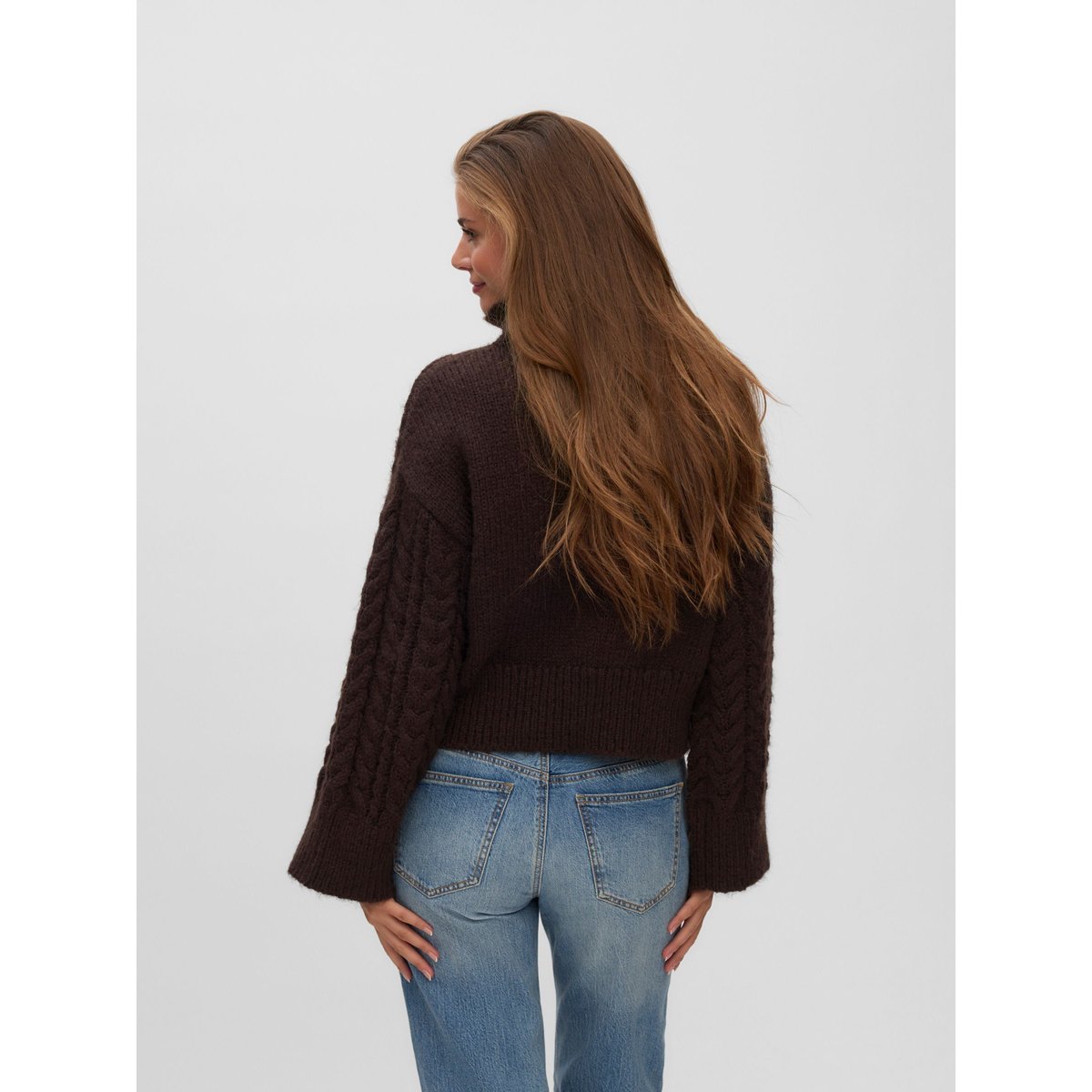 Pull En Maille chocolate torte, VERO MODA
