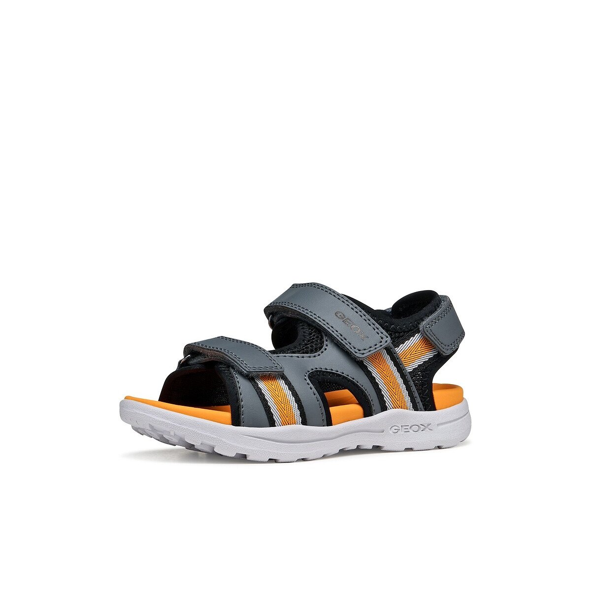 Sandalen VANIETT grijs/oranje, GEOX