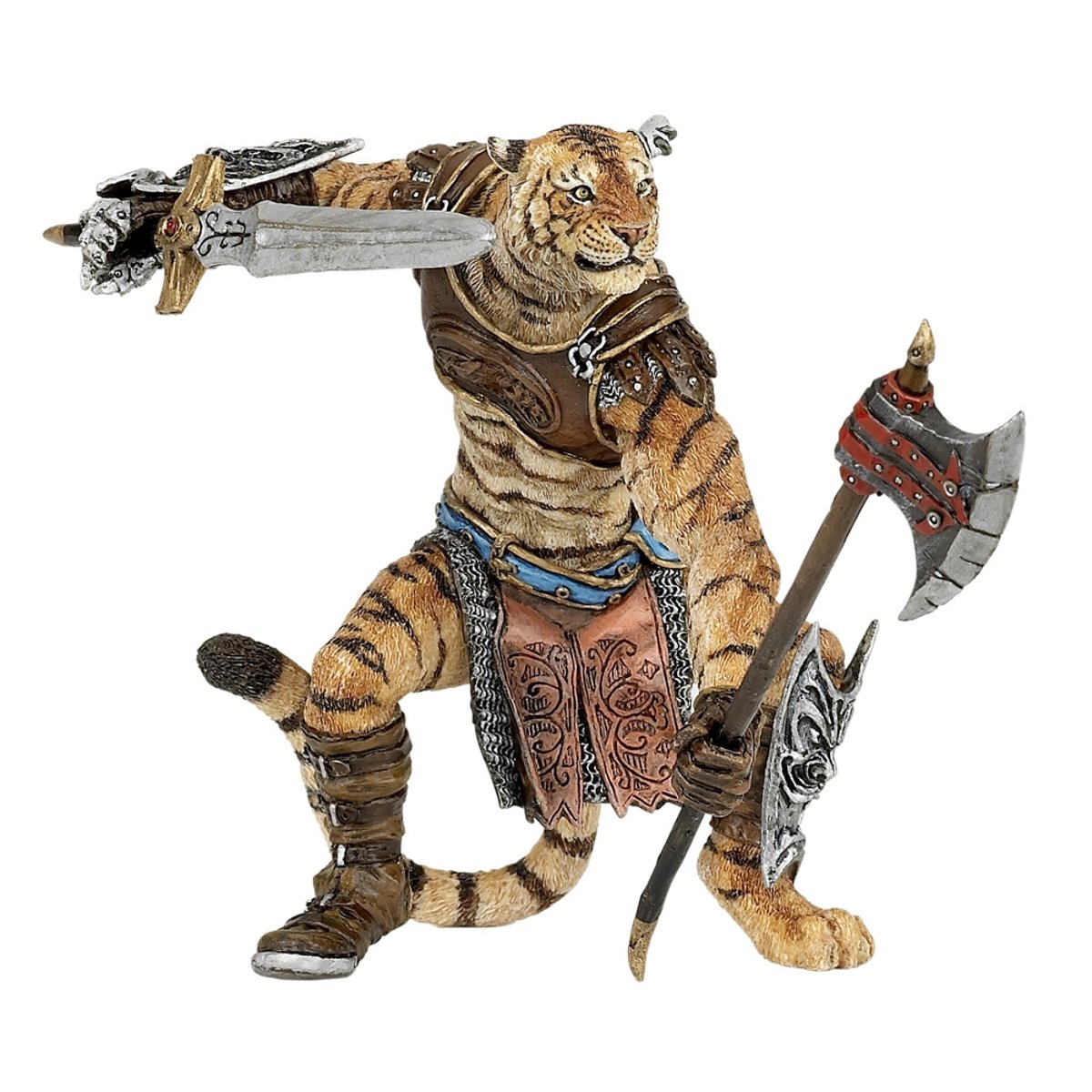 Figurine Mutant tigre marron, PAPO