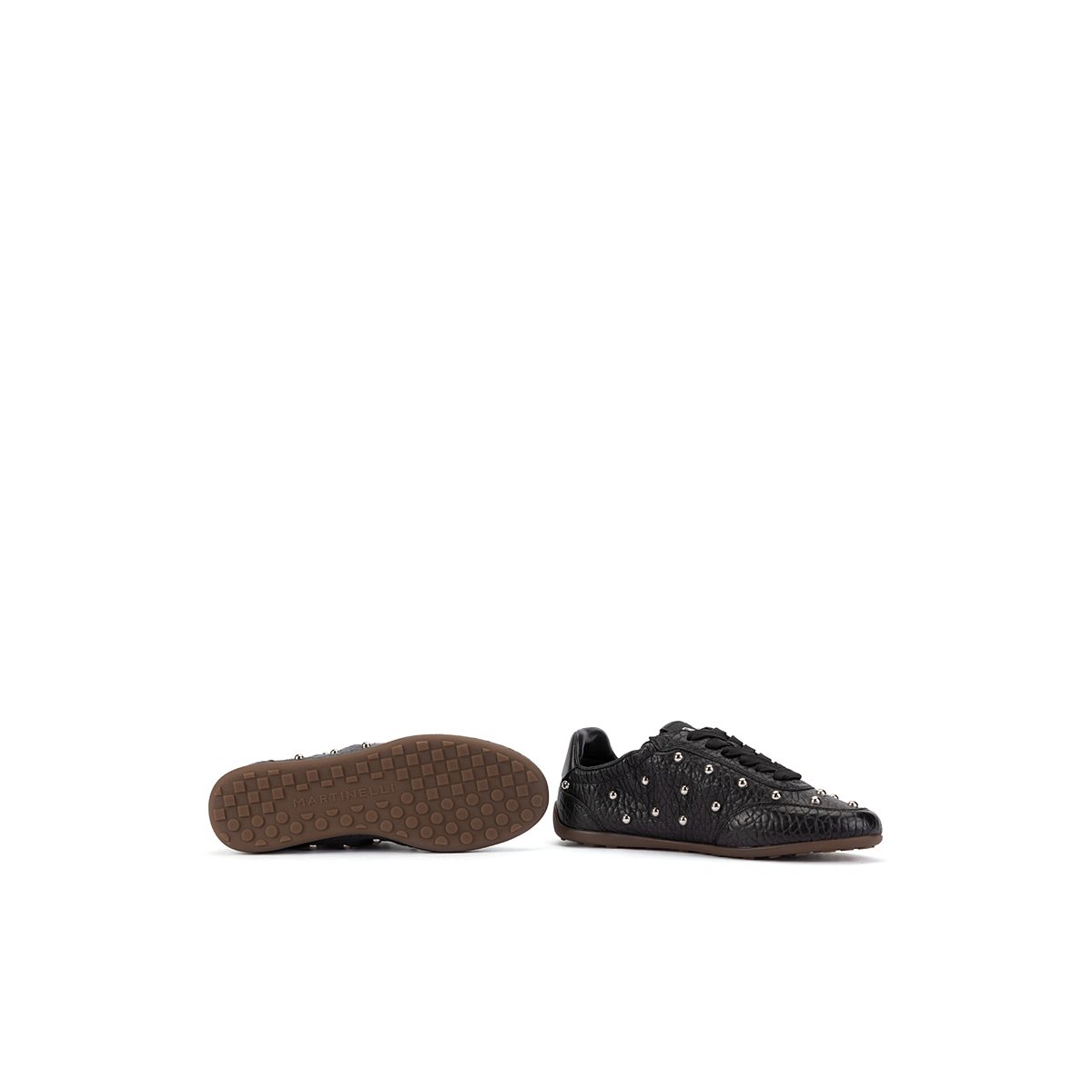 Baskets cuir Bellechase black, MARTINELLI