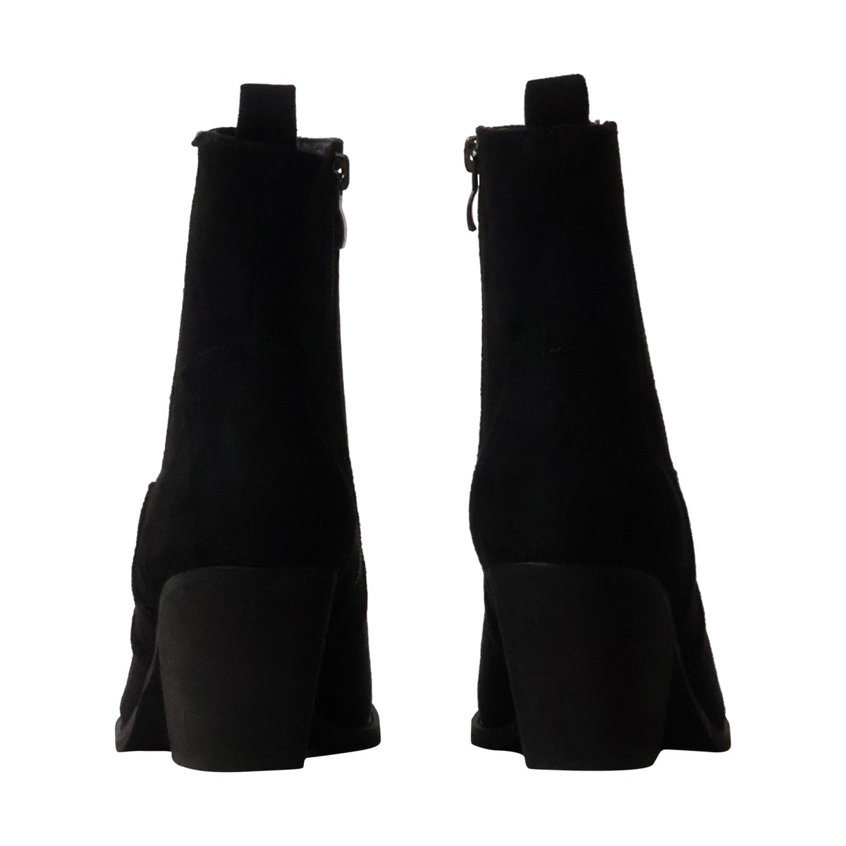 Bottines à Talon Zip noir, ENZA NUCCI