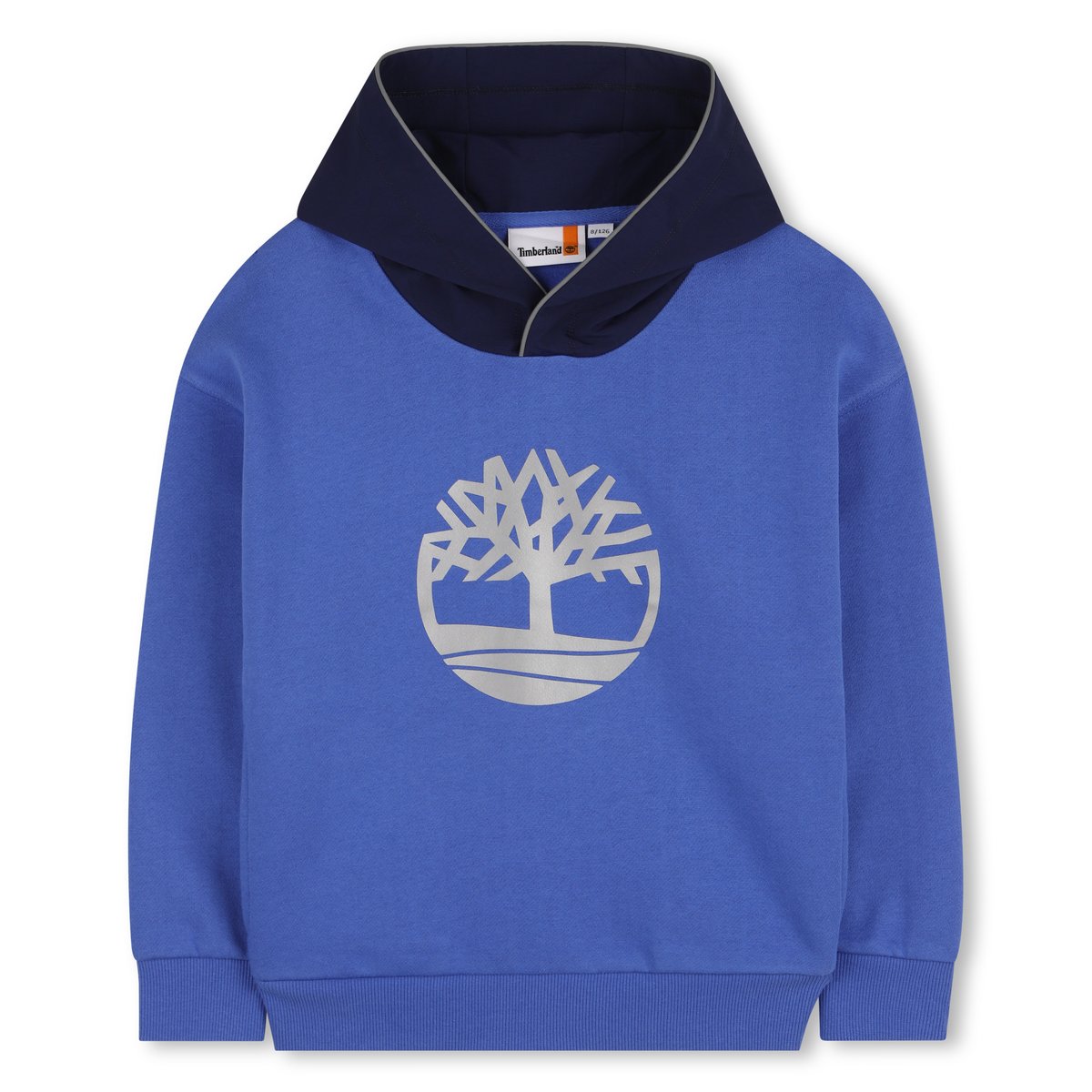 Sweat en polaire brossée bleu outremer, TIMBERLAND