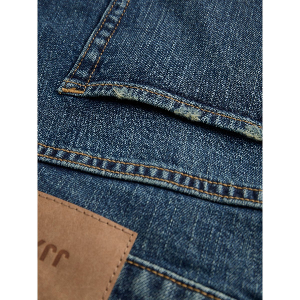 Jean Coupe Évasée dark blue denim, JJXX