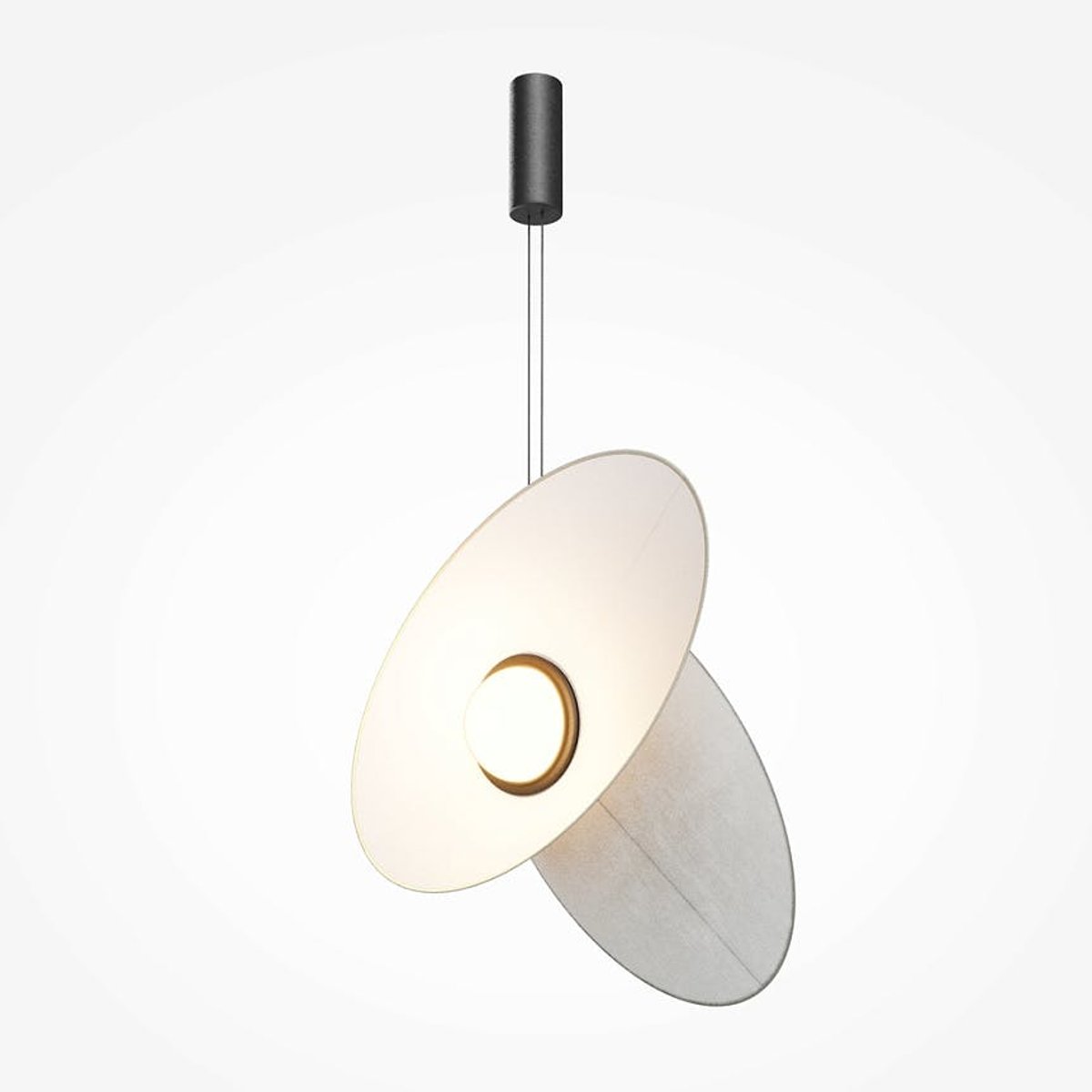 Suspendion design diabolo JUNO blanc, PIER IMPORT