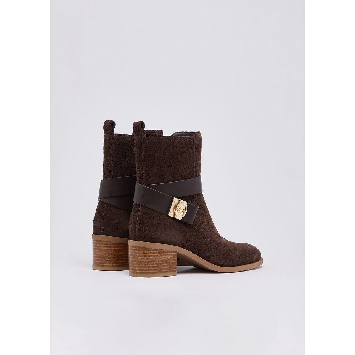 Bottines en daim moka, LIU JO