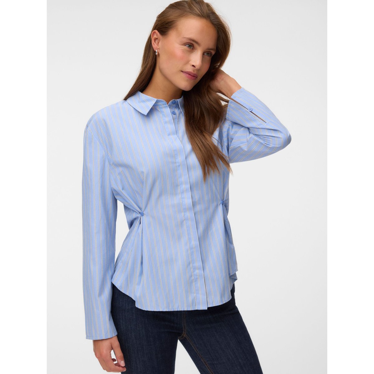 Chemise cashmere blue, VERO MODA
